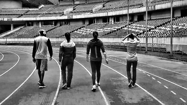 Sprinters During Recovery