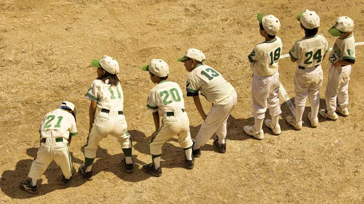 Young Boys Playing Baseball