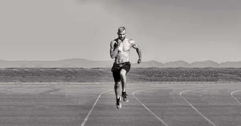 Athlete Sprinting